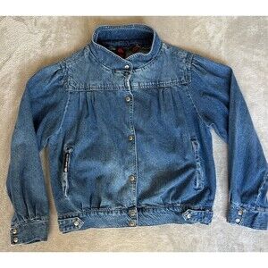 Stranger Things X Quicksilver The Nancy Denim Trucker Jacket Xl Retro 80s